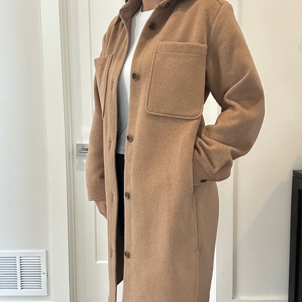 Gap Wool long Shacket